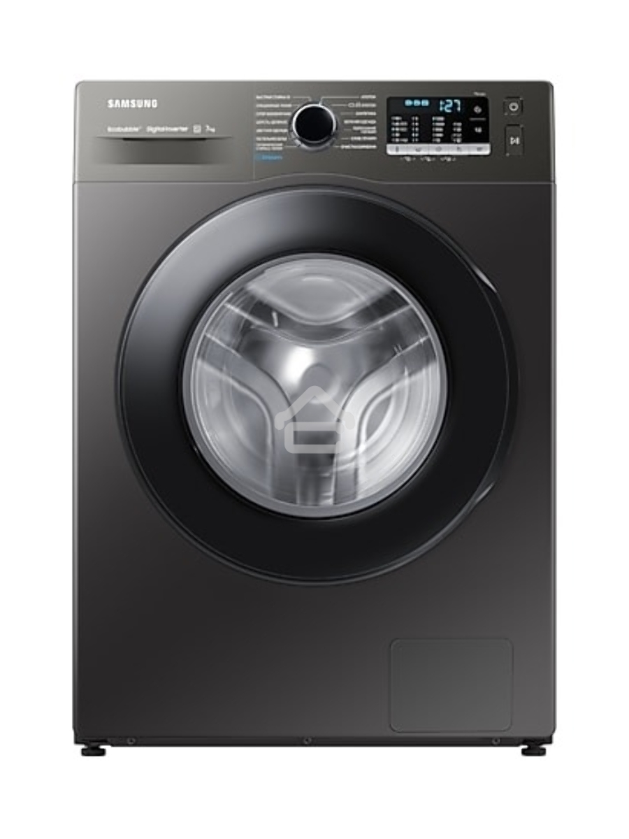 Стиральная машина Samsung WW70AGAS22AX нержавеющая сталь, загрузка фронтальная 7 кг, 1200 об/мин, класс: A+++