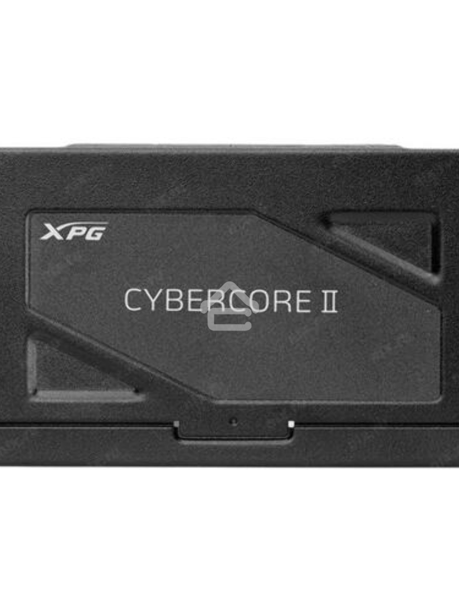 Блок питания ADATA XPG CYBERCORE II 1000W (CYBERCOREII1000P-BKCEU), 1000Вт, 80 PLUS Platinum, 120мм, модульный, черный