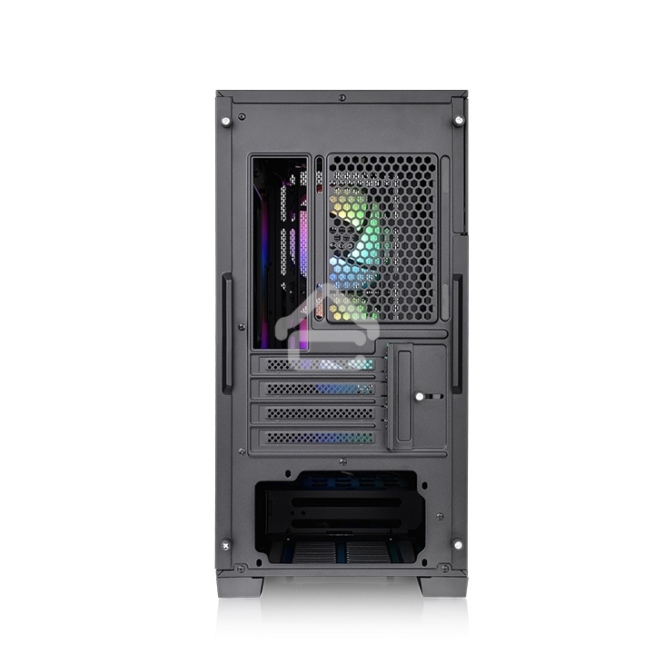 Компьютерный корпус Thermaltake Divider 170 TG ARGb/Black CA-1S4-00S1WN-00/Win/SPCC/Tempered Glass*1/120мм ARGb PWM Fan*2