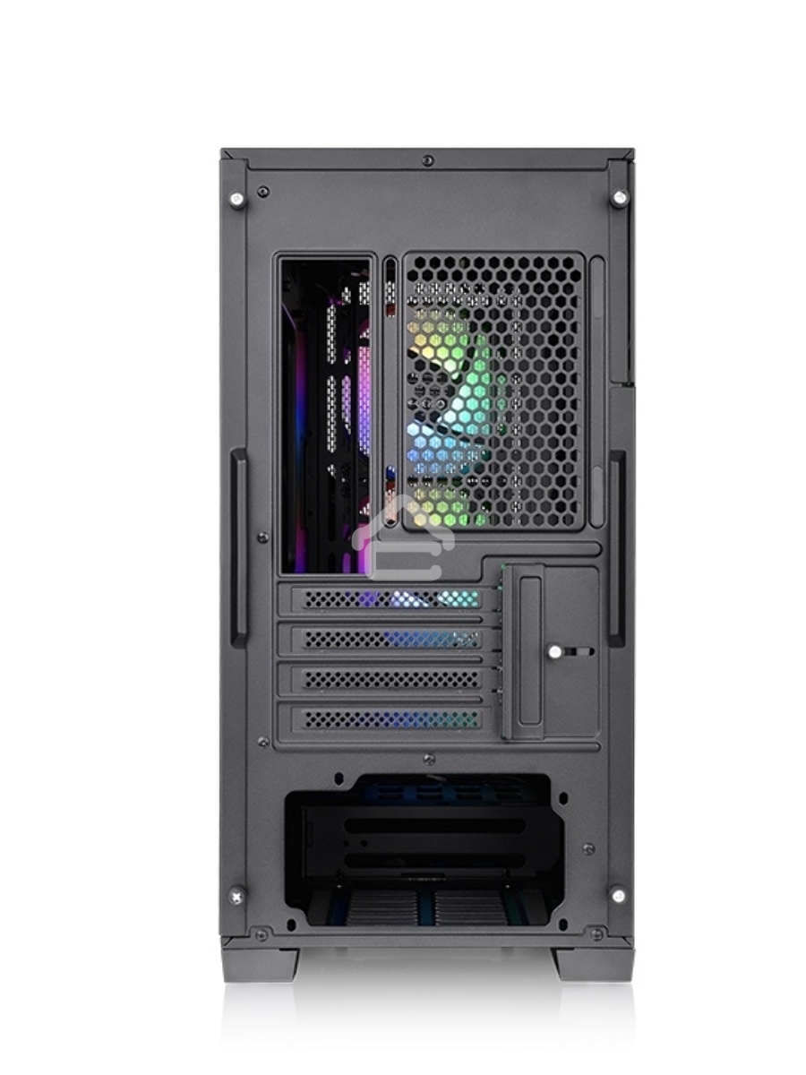 Компьютерный корпус Thermaltake Divider 170 TG ARGB/Black CA-1S4-00S1WN-00 /Win/SPCC/Tempered Glass*1/120mm ARGB PWM Fan*2