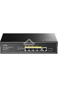 Коммутатор Cudy GS1005PTS1 (L2) 5x1Гбит/с 1SFP 4PoE+ 120W неуправляемый