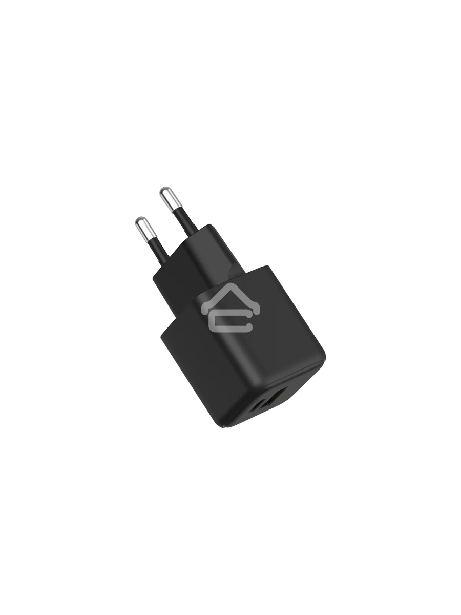 Сетевое зарядное устройство с двумя портами USB-A и Type-C, 20Вт GaN Rexant