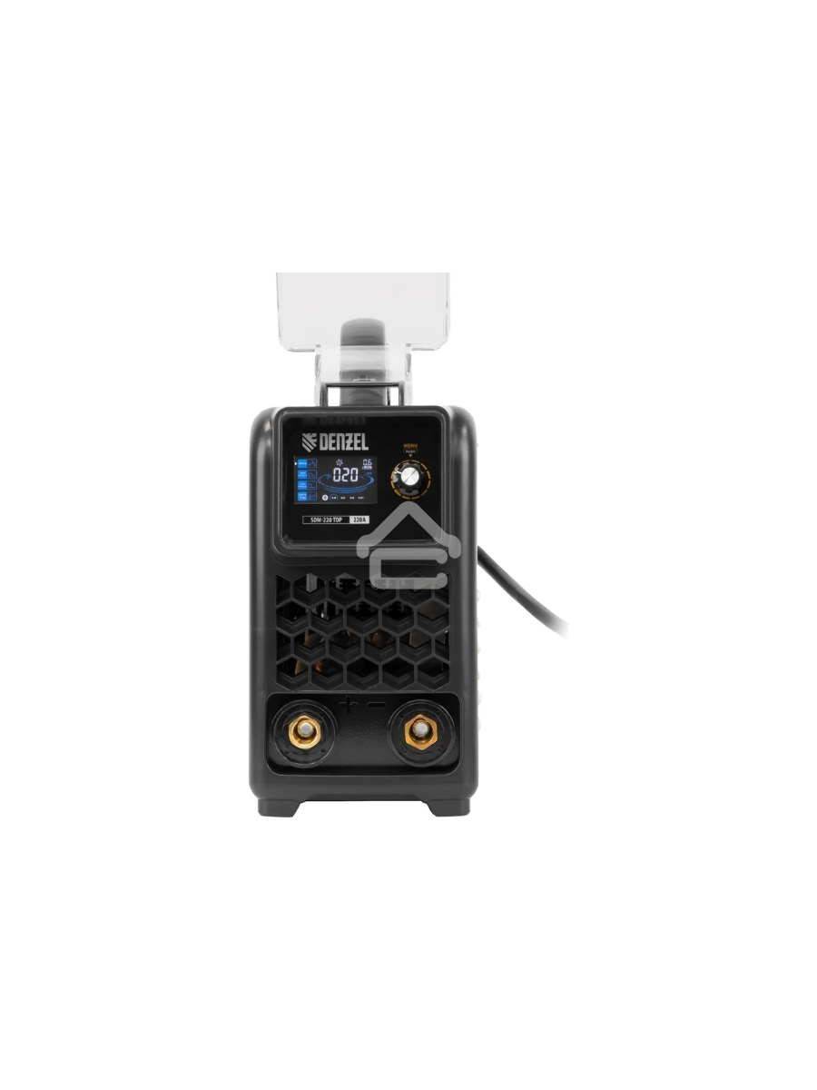 Аппарат инвертор. дуговой сварки SDM-220 Top, 220 А, ПВ 60% кейс Denzel
