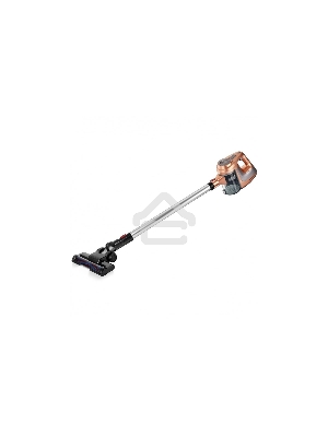 Пылесос вертикальный BRAYER BR4261 бежевый, питание от аккумулятора, 80 Вт, уборка сухая, пылесборник 1 л, работа от АКБ max 35 мин