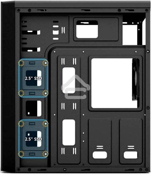 Компьютерный корпус Zalman ZM-T6 черный без БП ATX 1xUSB2.0 1xUSB3.0 audio bott PSU