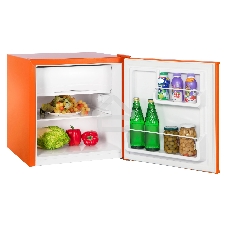 Холодильник Nordfrost NR 402 Or оранжевый однокамерный 49/11 л морозилка сверху, капельная система