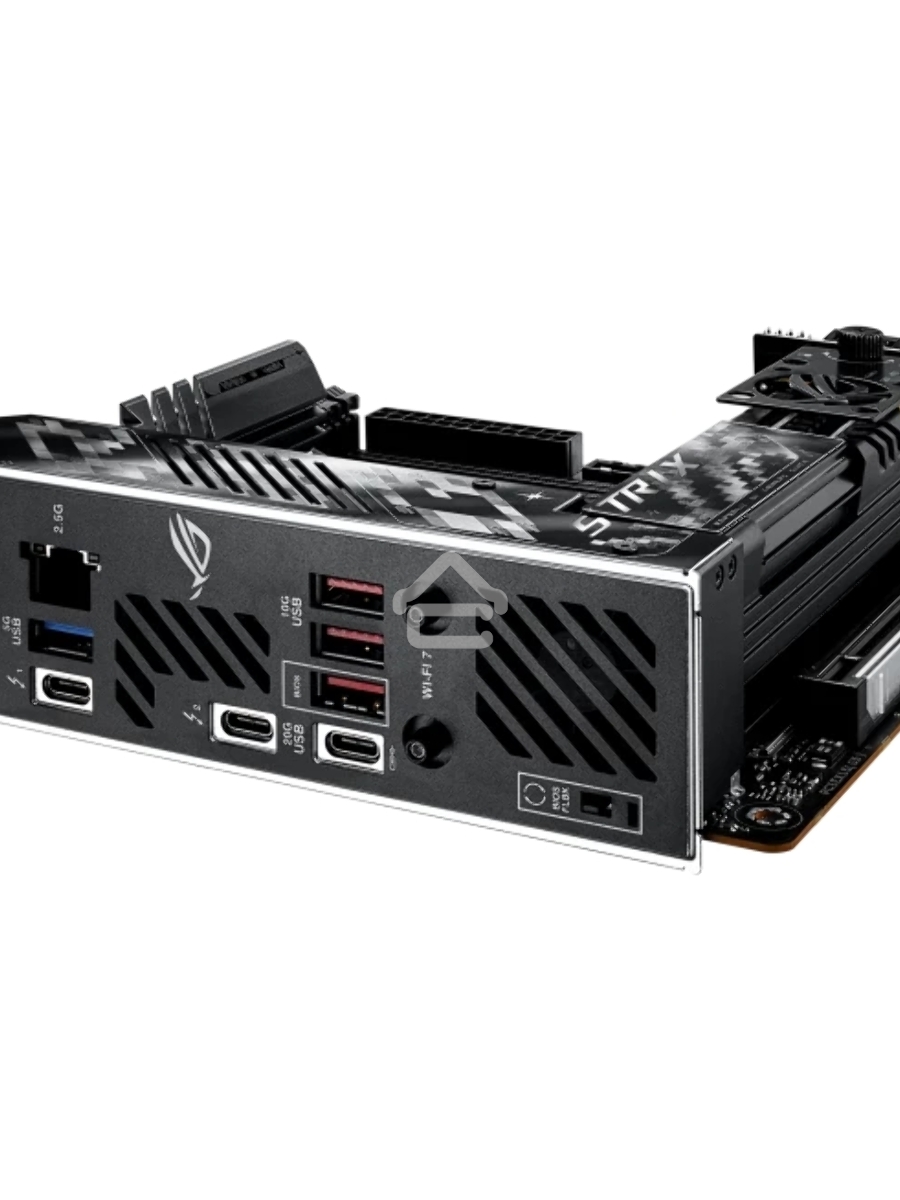Материнская плата ASUS ROG STRIX Z890-I GAMING WIFI, LGA1851, Intel Z890, 2xDDR5, 2xSATA, 2xM.2, 1xPCI-E 5.0 x16, 1xHDMI, 2xThunderbolt 4, 1x2.5Gb LAN, 9xUSB-A, 1xUSB-C, 5.1, Mini-ITX