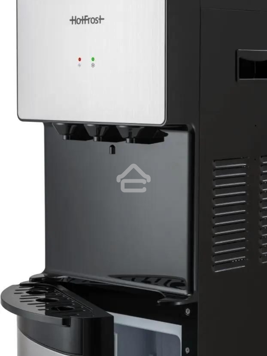 Кулер Hotfrost V400BS напольный компрессорный серебристый/черный