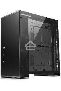 Компьютерный корпус JONSBO U5 Black без БП, боковые панели из закаленного стекла, mini-ITX, micro-ATX, ATX, черный