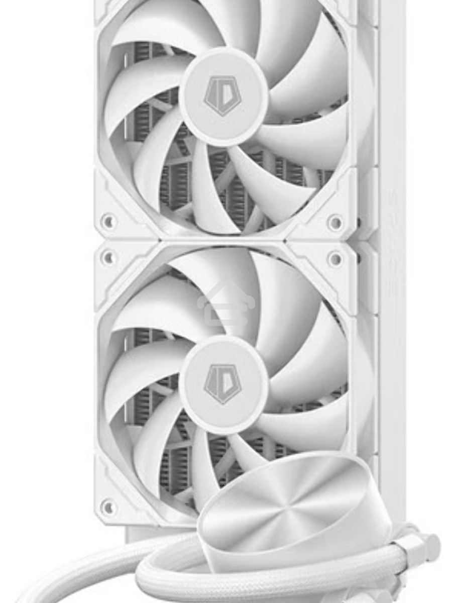 Система водяного охлаждения ID-Cooling FX240 Pro белый 120мм алюминий+медь 1800rpm 35.2db 4-pin 300W