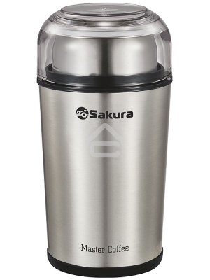 Кофемолка Sakura SA-6173S 250 Вт, 100 г, стальной