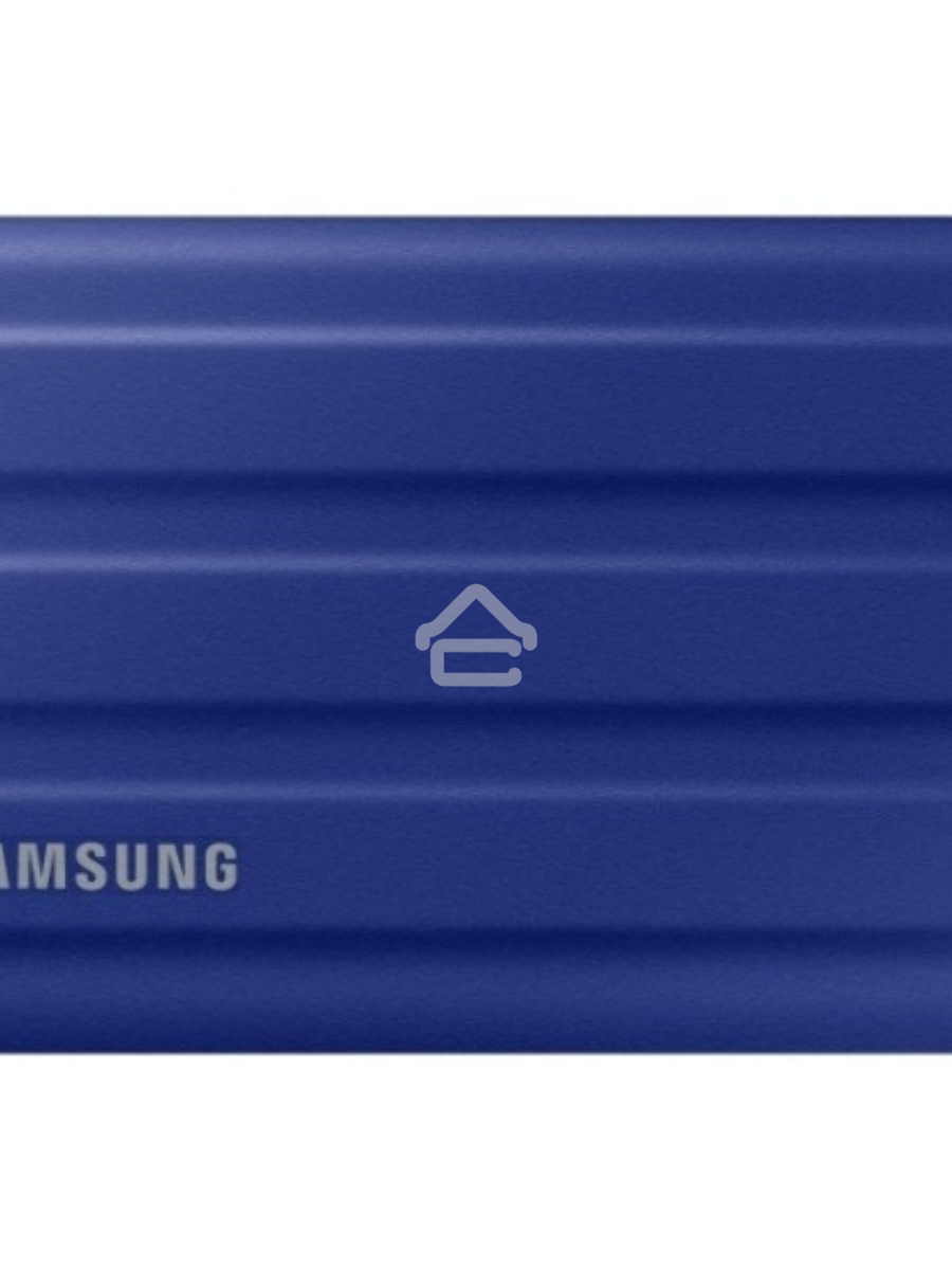 Накопитель Samsung External SSD T7 Shield, 2TB, Type C-to-C/A, USB 3.2 Gen2, R/W 1050/1000MB/s, IP65, 88x59x13mm, 98g, Blue (12 мес.)