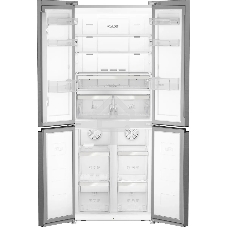 Холодильник Hotpoint HFP4 480I X нержавеющая сталь трехкамерный 300/150л морозилка снизу, No Frost