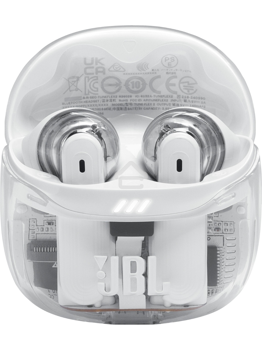 Наушники JBL Tune Flex 2 призрачно-белый