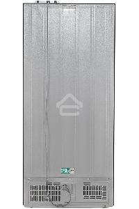 Холодильник Hyundai CM55043F черный стекло 3-хкамерн, 354/186, морозилка снизу, No Frost, Side by Side