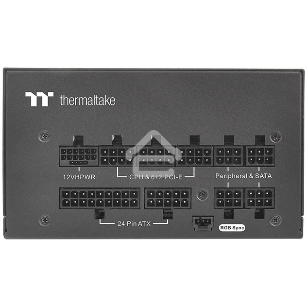 Блок питания Thermaltake Toughpower GF3 ARGb (PS-TPD-0750F4FAGE-1), 750Вт, 80 PLUS Gold, 140мм, модульный, черный