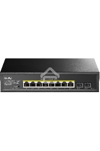 Коммутатор Cudy GS1008PS2 (L2) 8x1Гбит/с 2SFP 8PoE+ 120W неуправляемый