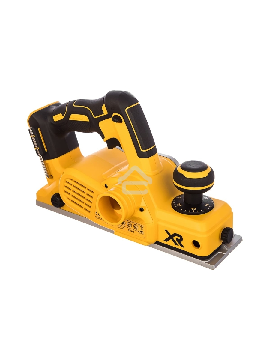 Аккумуляторный бесщеточный рубанок XR DeWalt DCP580N-XJ черный/желтый