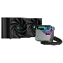 Система жидкостного охлаждения DEEPCOOL LT520 черный, 120 мм, алюминий/медь, 2250 об/мин, 32.9 дБ, 3 pin, 280 Вт