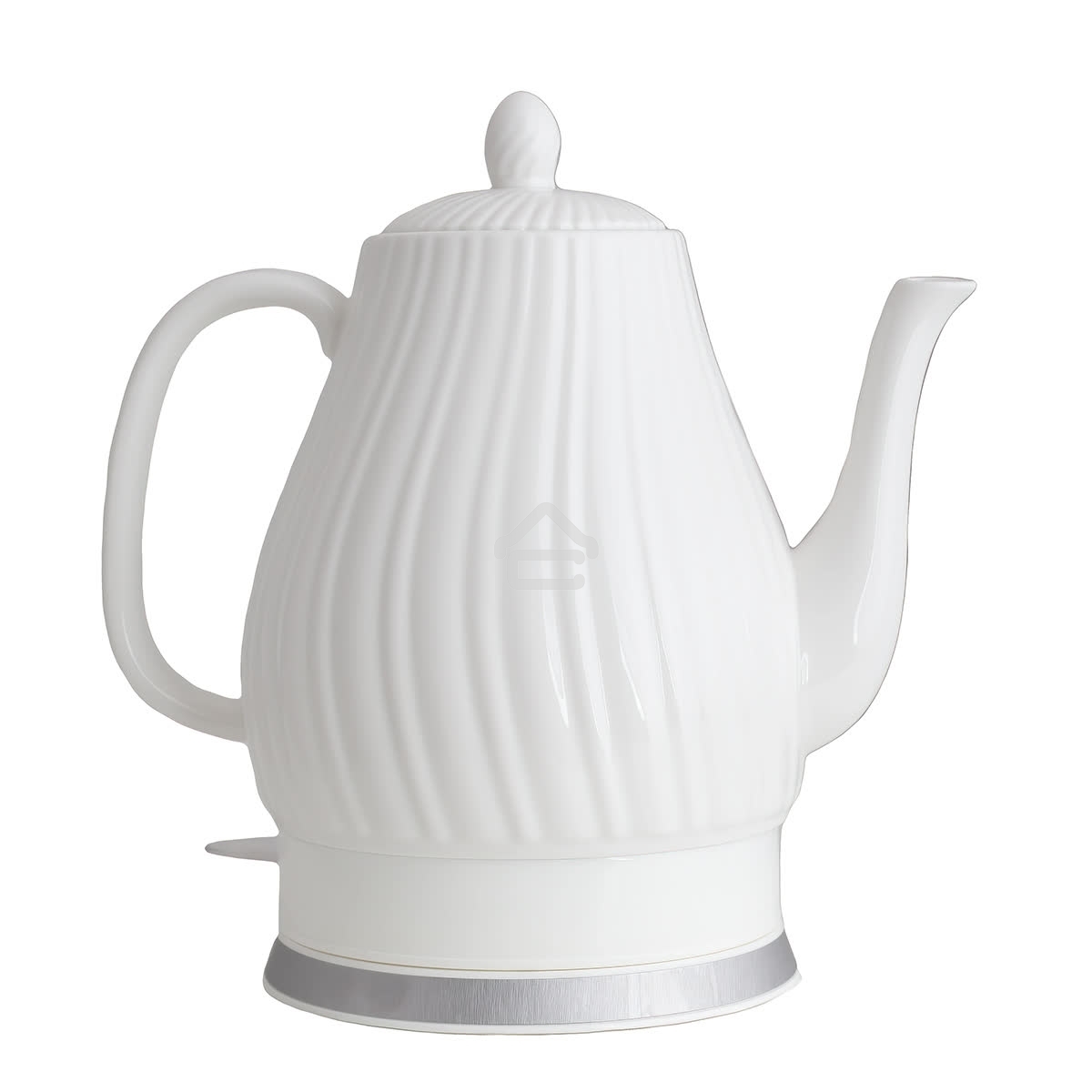 Чайник электрический Centek CT-0064 2.0л, 2150W, супербелая керамика, рельефный корпус