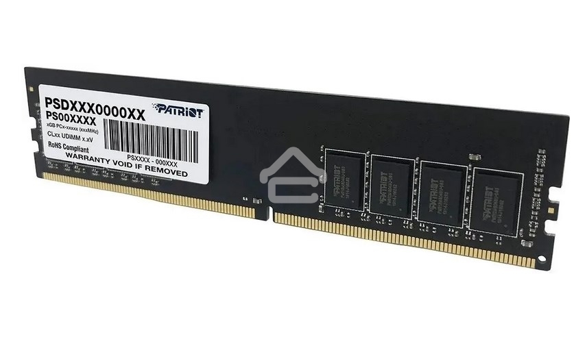 Оперативная память Patriot Signature, DDR4, 8GB (1x8 GB), 3200 MHz, CL22, DIMM