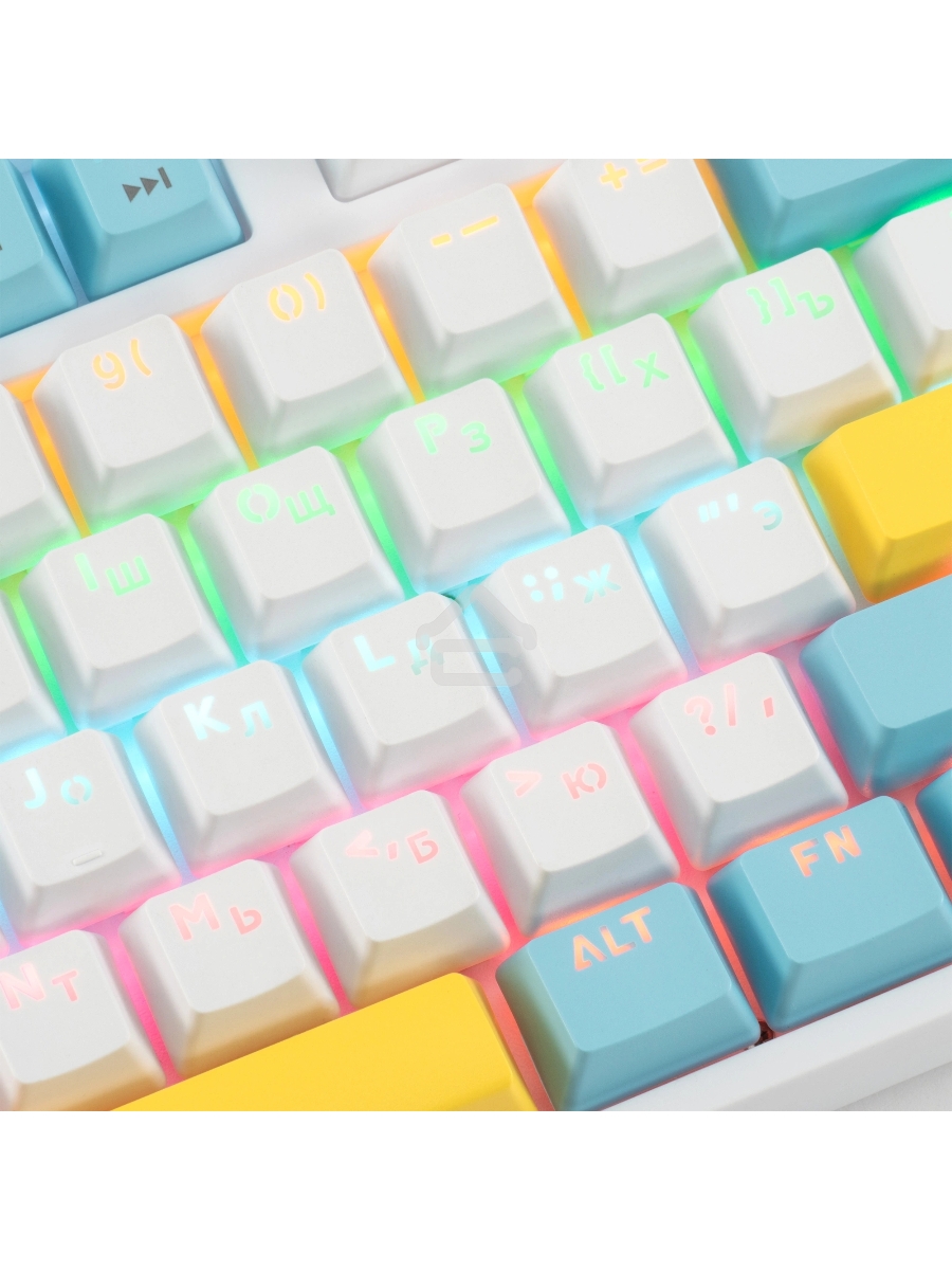Клавиатура Oklick K951X (1901079) проводная, USB, белый