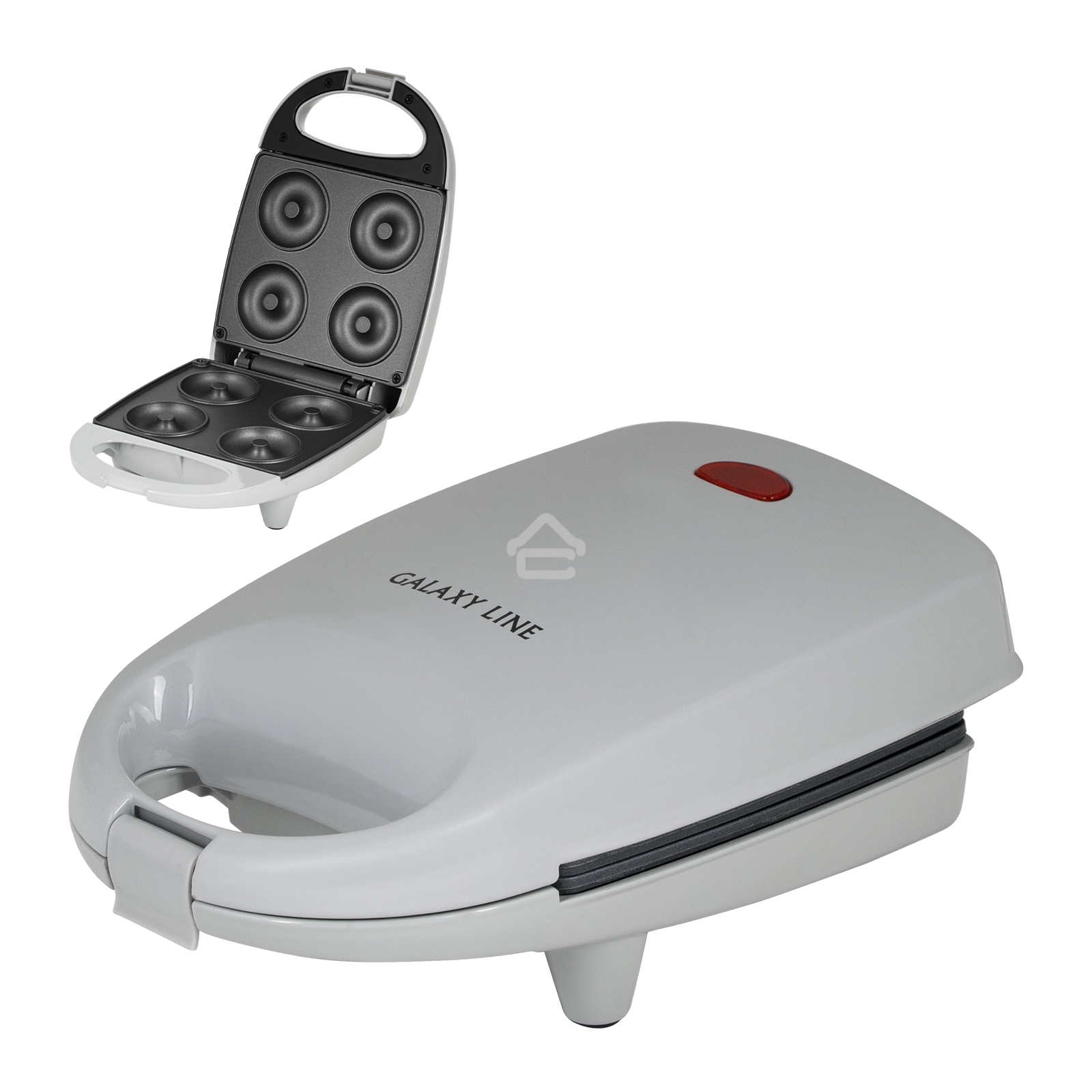 Десертница Galaxy Line GL 2983, серый, с несъемными пластинами, 650 Вт
