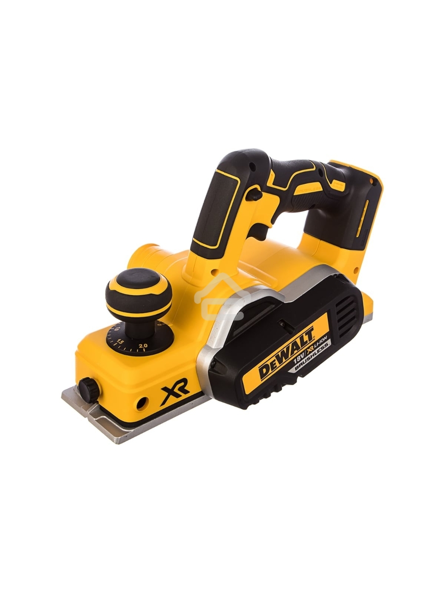 Аккумуляторный бесщеточный рубанок XR DeWalt DCP580N-XJ черный/желтый