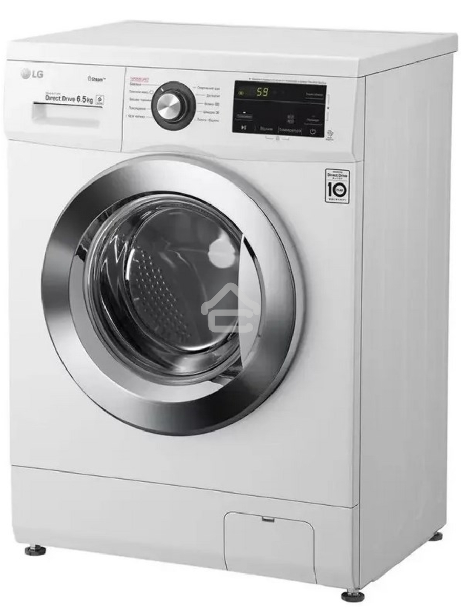 Стиральная машина LG F2J3WS2W белый, загрузка фронтальная 6,5 кг, 1200 об/мин., класс: А