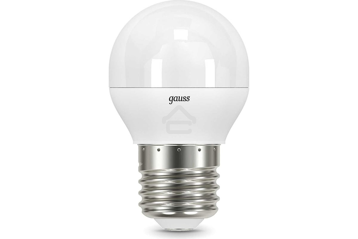 Лампа светодиодная Gauss Led Globe-dim E27 7Вт 4100К диммируемая