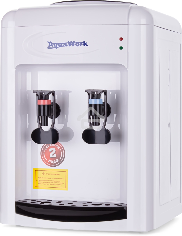 Кулер Aqua Work 0.7-TDR настольный электронный бело-черный