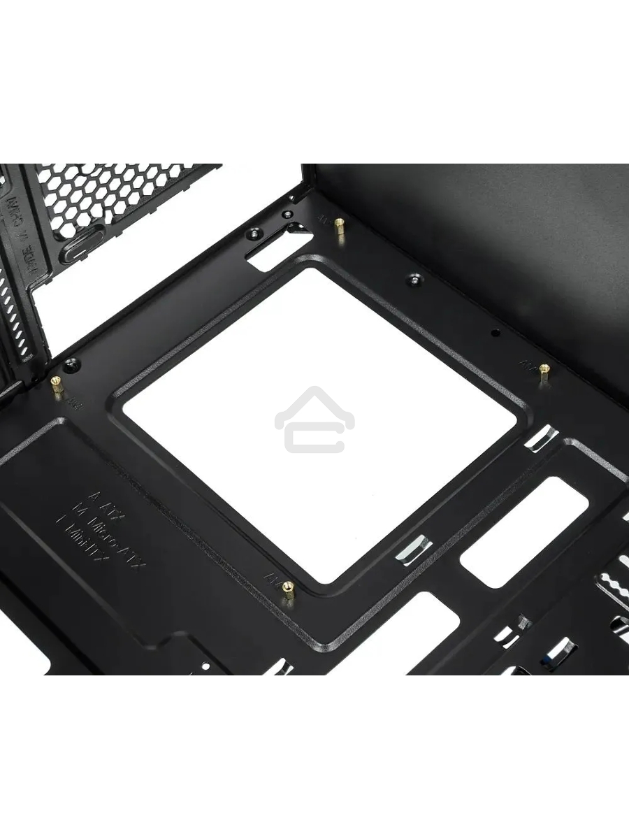 Компьютерный корпус Accord JP-VI черный без БП ATX 2xUSB2.0 1xUSB3.0 audio bott PSU