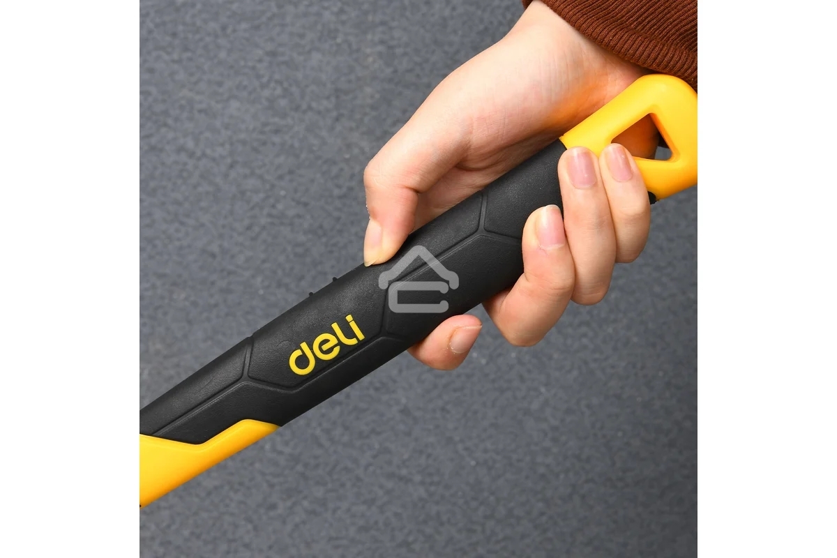 Кувалда Deli DL447003 1,36кг, рукоятка из высокопрочного стекловолокна