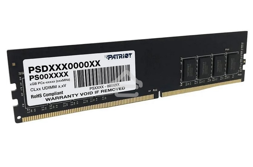 Оперативная память Patriot Signature, DDR4, 8GB (1x8 GB), 3200 MHz, CL22, DIMM