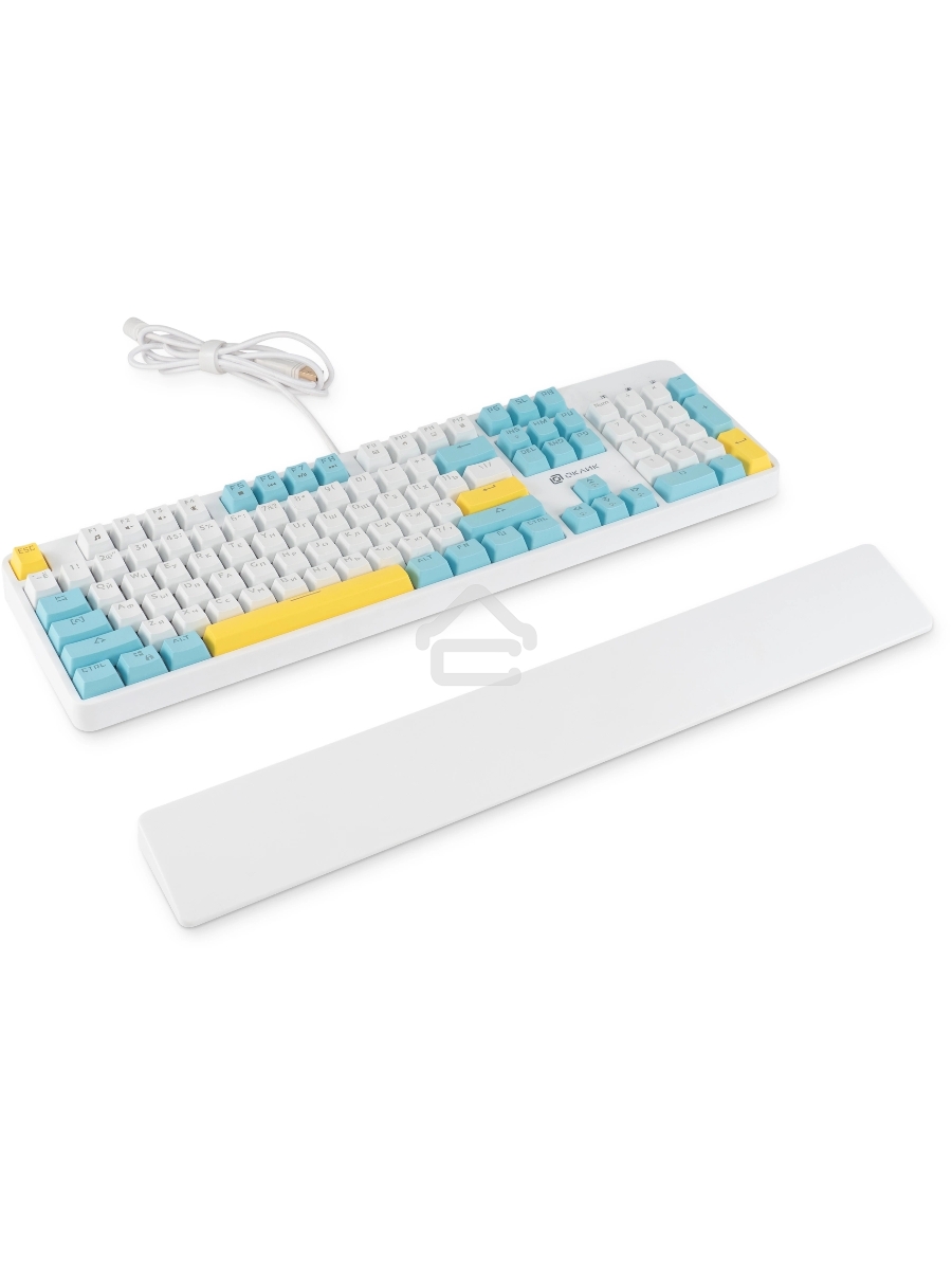 Клавиатура Oklick K951X (1901079) проводная, USB, белый