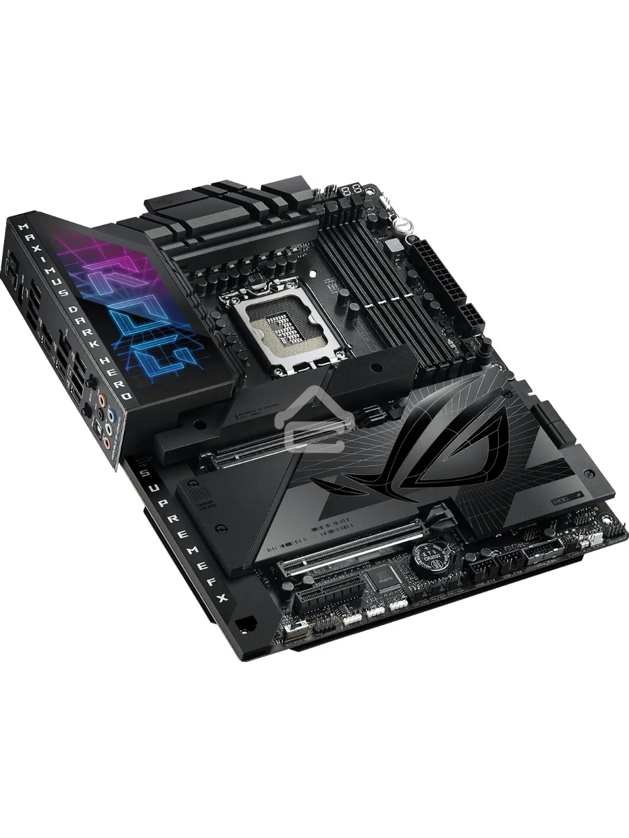 Материнская плата ASUS ROG MAXIMUS Z790 DARK HERO, LGA 1700, Intel Z790, 4xDDR5, 4xSATA, 5xM.2, 1xPCIe 5.0 x8, 1xPCIe 5.0 x16, 1xHDMI, 2xUSB-C 3.2 Gen 2, 1x 2.5Gb LAN, 4xUSB-A 3.2 Gen 1, 5xUSB-A 3.2 Gen 2, 5x3.5 мм, 7.1, Standard-ATX
