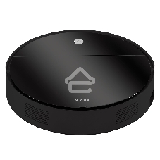 Пылесос-робот Vitek VT-1809 Midnight черный, 2000 мАч Li-Ion, уборка влажная, пылесборник контейнер 0.35 л