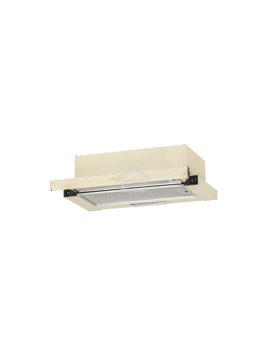 Вытяжка кухонная Krona KAMILLA 600 IVORY RETRO Цвет:Слоновая кость; Материалы:Металл; Производительность (куб. м/час):820; Управление:кнопочное; Уровень шума при работе, дБ:46; Освещение:LED лампы 1 х 3 Вт; Диаметр воздуховода, мм:120; Количество моторов: