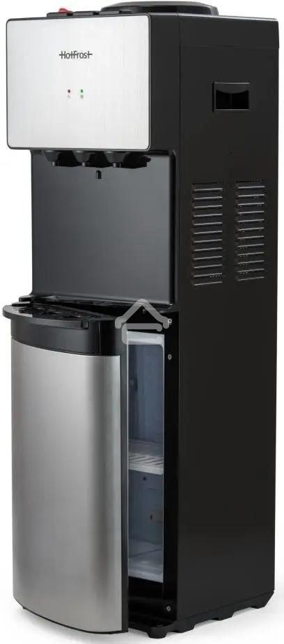 Кулер Hotfrost V400BS напольный компрессорный серебристый/черный