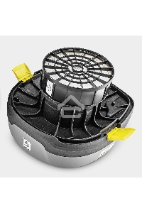 Пылесос Karcher T 11/1 Classic *EU желтый/серый, 850 Вт, уборка сухая, пылесборник контейнер/мешок, 11 л
