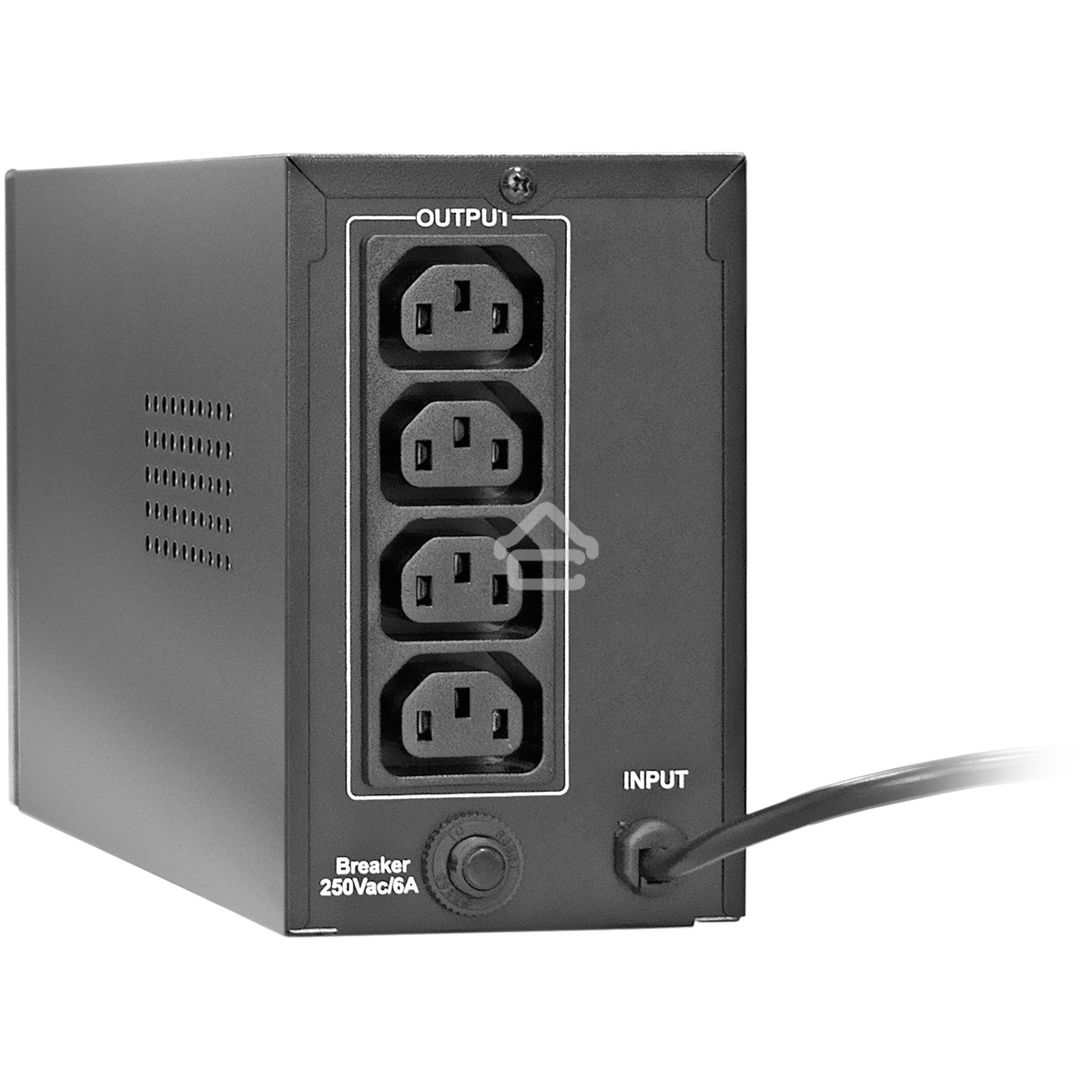 Источник бесперебойного питания ExeGate Power Back BNB-450.LED.AVR.4C13 450VA/240W, LED, AVR, 4*C13, металлический корпус, черный