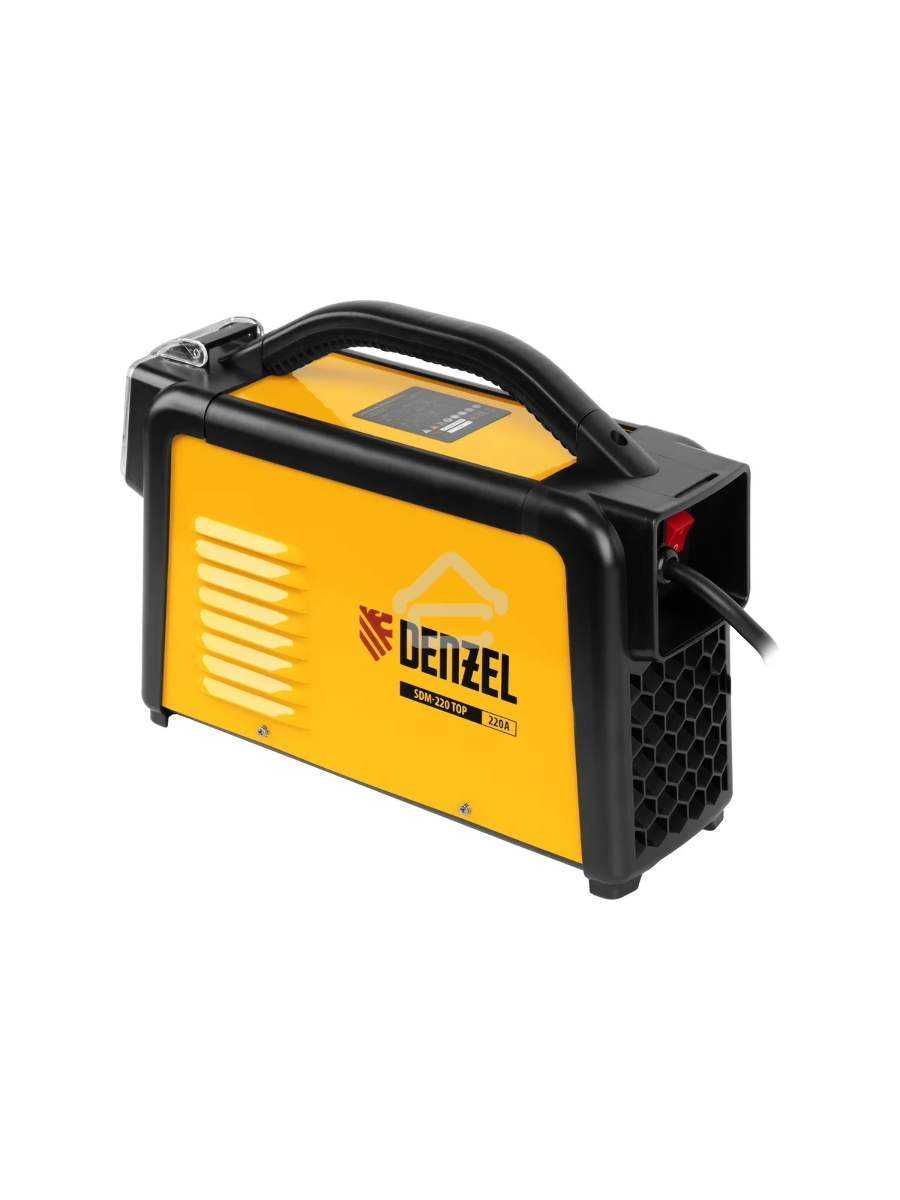 Аппарат инвертор. дуговой сварки SDM-220 Top, 220 А, ПВ 60% кейс Denzel