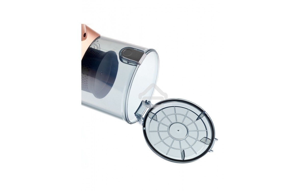 Пылесос вертикальный BRAYER BR4261 бежевый, питание от аккумулятора, 80 Вт, уборка сухая, пылесборник 1 л, работа от АКБ max 35 мин