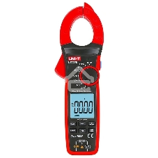 Токоизмерительные клещи UT205E Напряжение постоянного/переменного тока (1000 В); переменный ток (1000А); Сопротивление (60 МОм); Емкость (60 мФ); Частота (1 МГц)