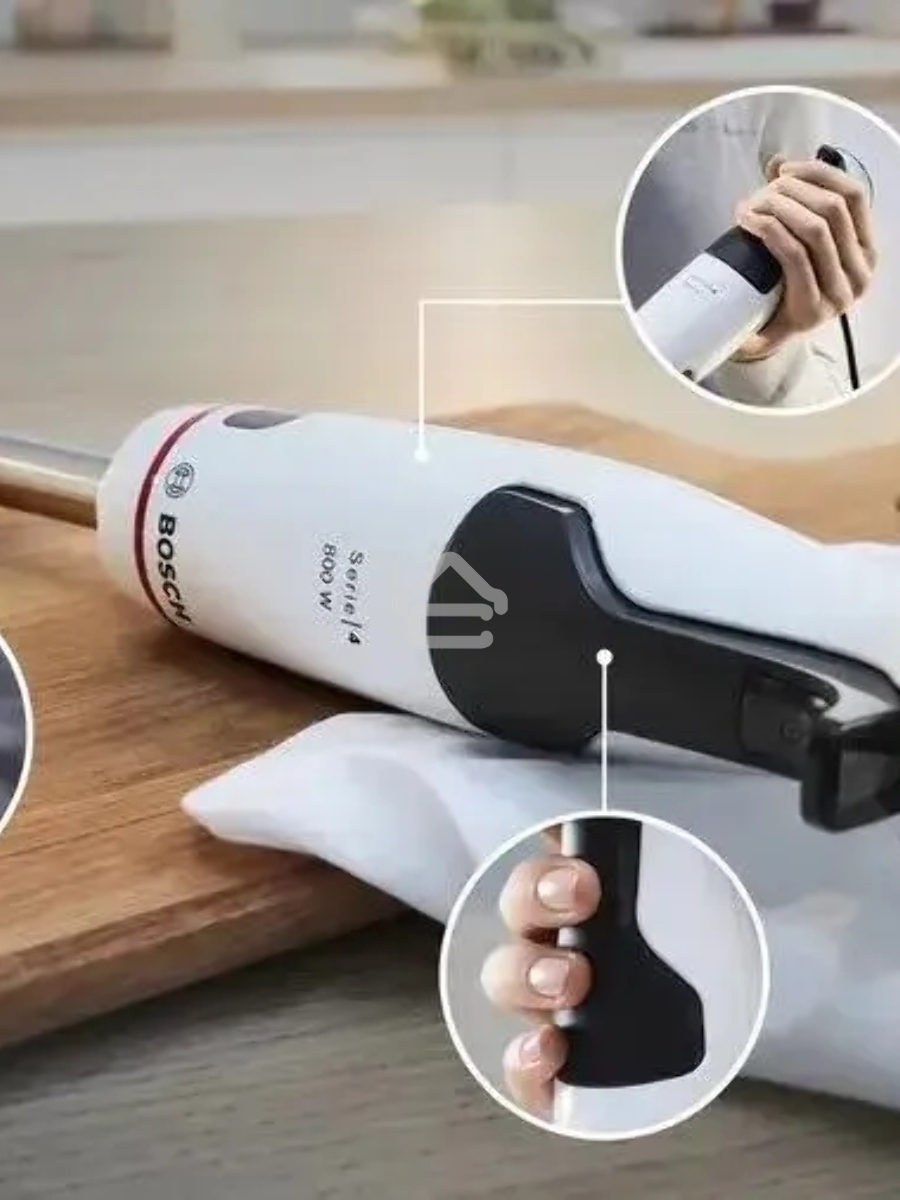 Блендер погружной Bosch MSM4W421 800Вт белый