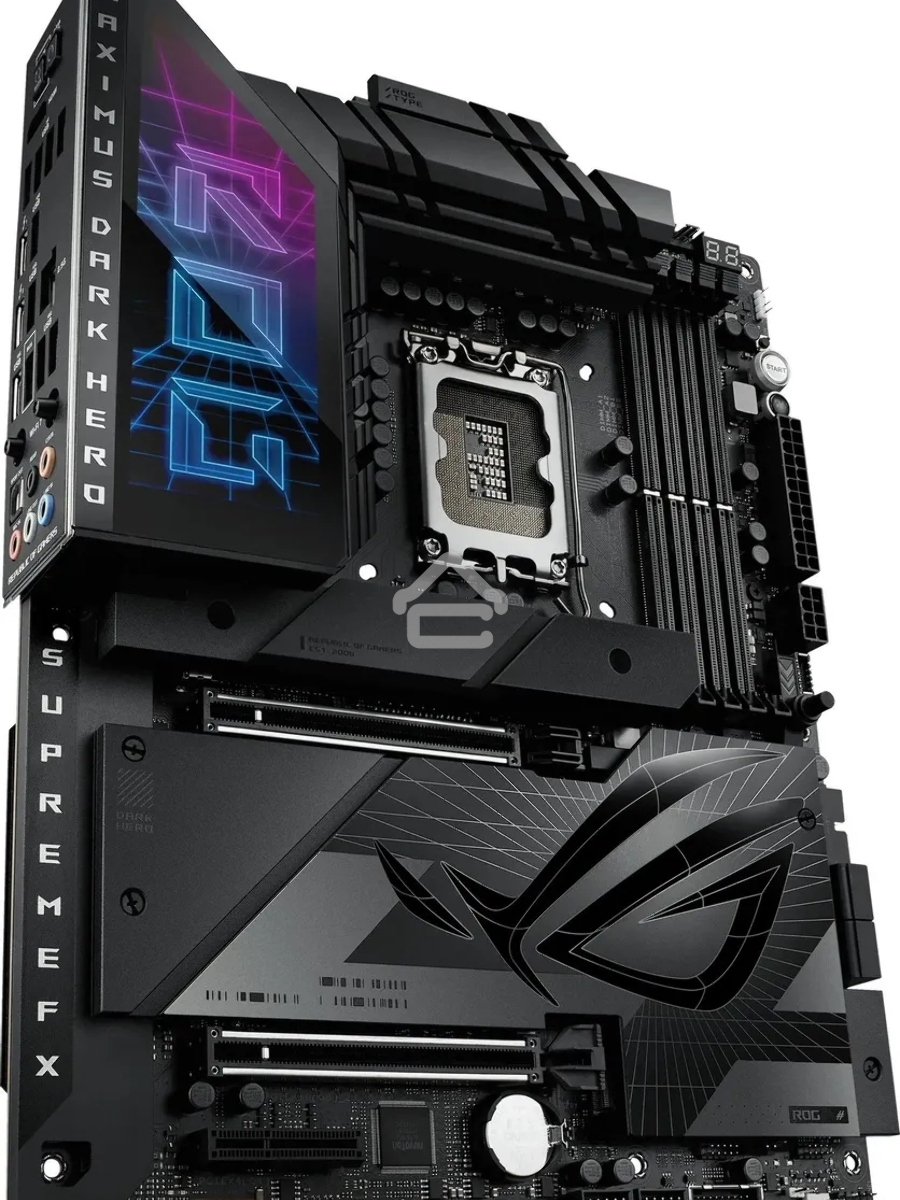 Материнская плата ASUS ROG MAXIMUS Z790 DARK HERO, LGA 1700, Intel Z790, 4xDDR5, 4xSATA, 5xM.2, 1xPCIe 5.0 x8, 1xPCIe 5.0 x16, 1xHDMI, 2xUSB-C 3.2 Gen 2, 1x 2.5Gb LAN, 4xUSB-A 3.2 Gen 1, 5xUSB-A 3.2 Gen 2, 5x3.5 мм, 7.1, Standard-ATX