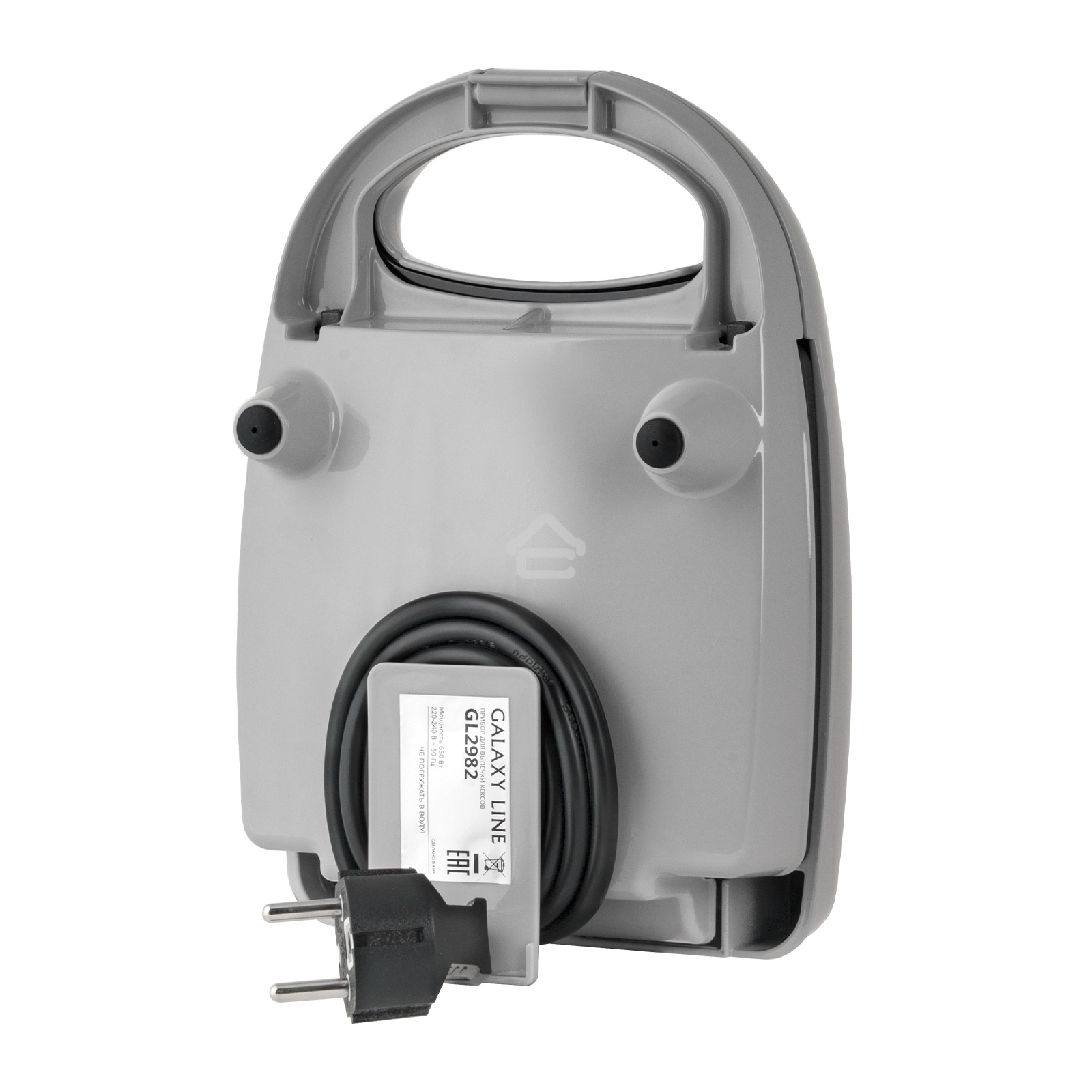 Десертница Galaxy Line GL 2983, серый, с несъемными пластинами, 650 Вт