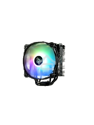 Кулер для процессора Enermax F40 ARGB Edition черный, 140 мм, алюминий/медь, 1200 об/мин, 23 дБ, 4 pin, 200 Вт, 158 мм