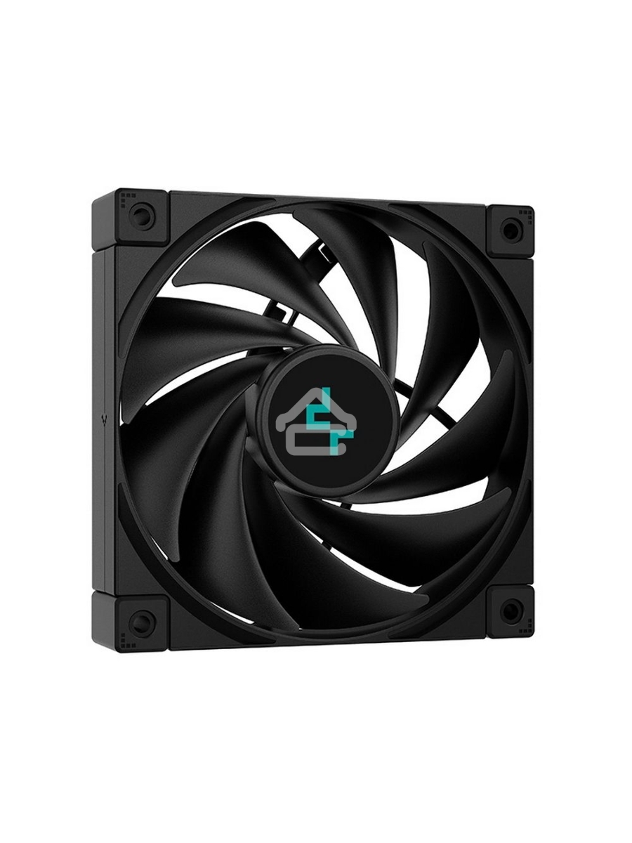 Система жидкостного охлаждения DEEPCOOL LT520 черный, 120 мм, алюминий/медь, 2250 об/мин, 32.9 дБ, 3 pin, 280 Вт