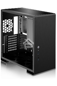 Компьютерный корпус JONSBO U5 Black без БП, боковые панели из закаленного стекла, mini-ITX, micro-ATX, ATX, черный